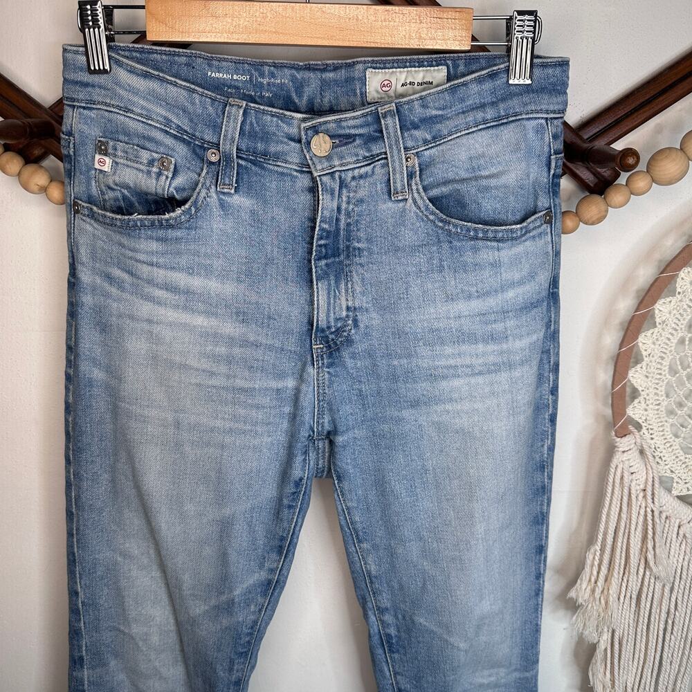 Adriando Goldschmied Farrah Boot Light Wash Jeans